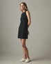 Women's Muscle Tee Dress - Super Black